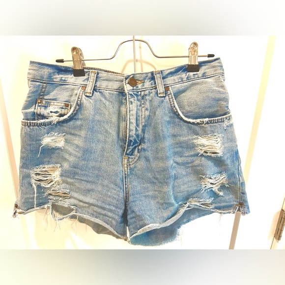Comfy Denim Shorts - Picture 1 of 2